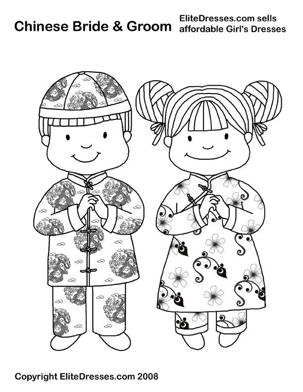 138 Cultural China Coloring Pages Printable 17