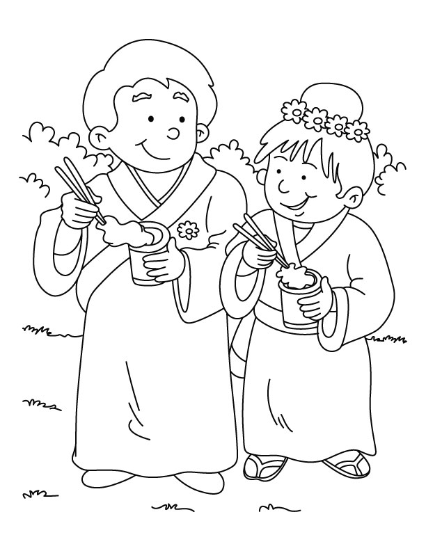 138 Cultural China Coloring Pages Printable 24