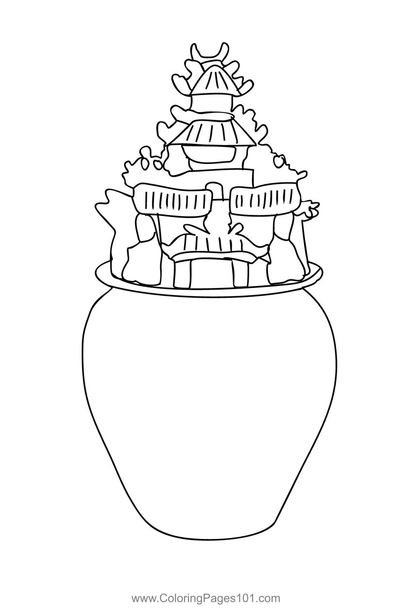 138 Cultural China Coloring Pages Printable 25