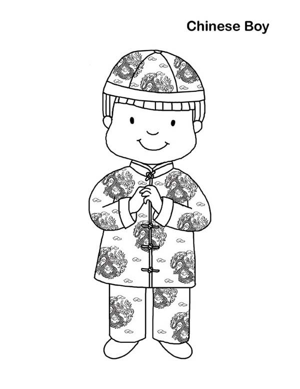 138 Cultural China Coloring Pages Printable 3