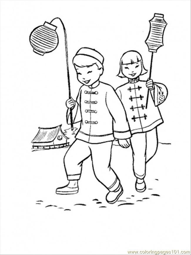 138 Cultural China Coloring Pages Printable 36