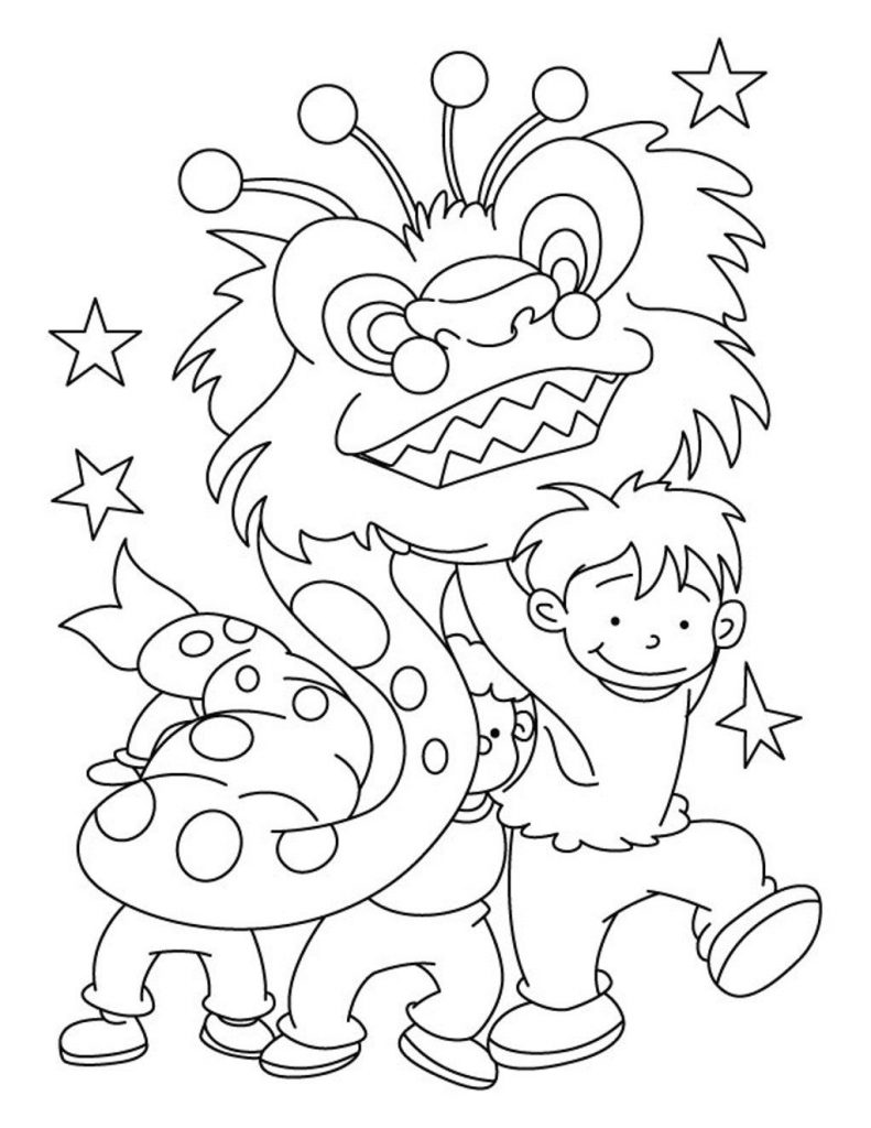 138 Cultural China Coloring Pages Printable 4