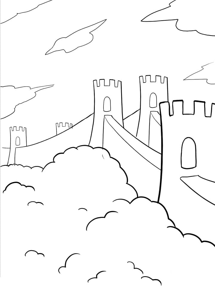 138 Cultural China Coloring Pages Printable 47