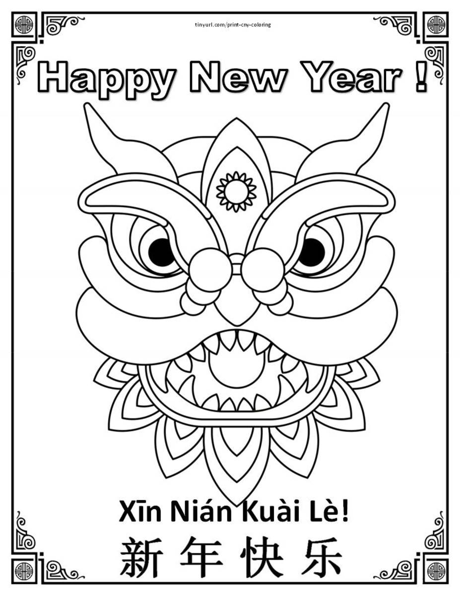 138 Cultural China Coloring Pages Printable 6