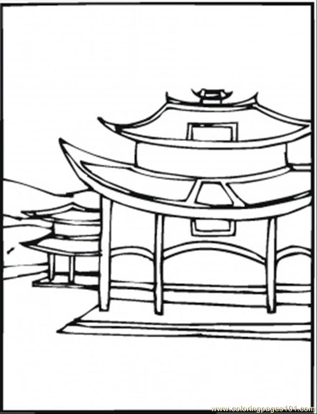 138 Cultural China Coloring Pages Printable 68