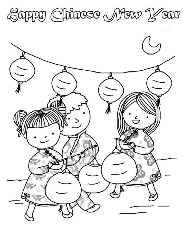 138 Cultural China Coloring Pages Printable 7