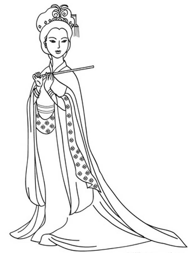 138 Cultural China Coloring Pages Printable 70