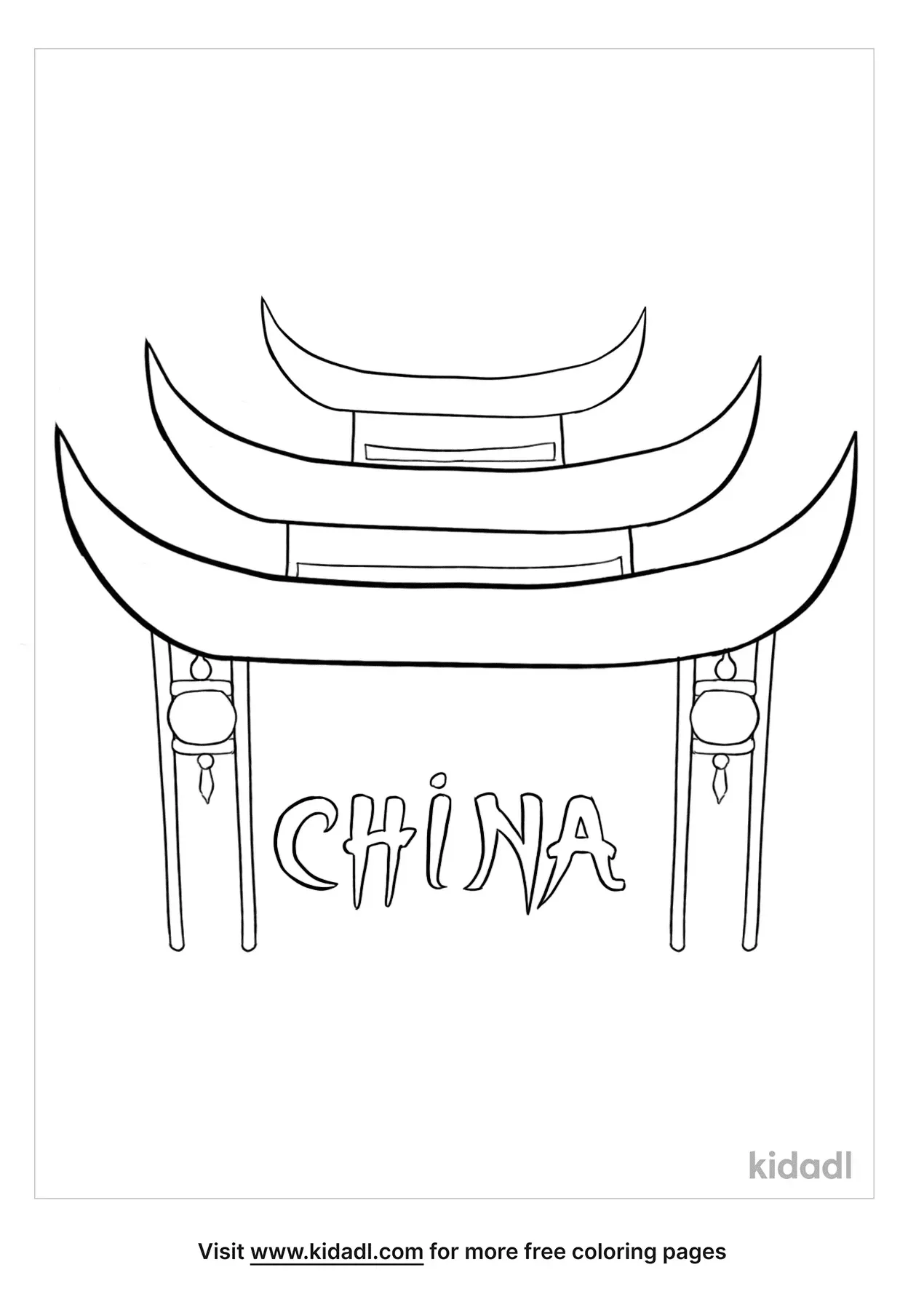 138 Cultural China Coloring Pages Printable 79