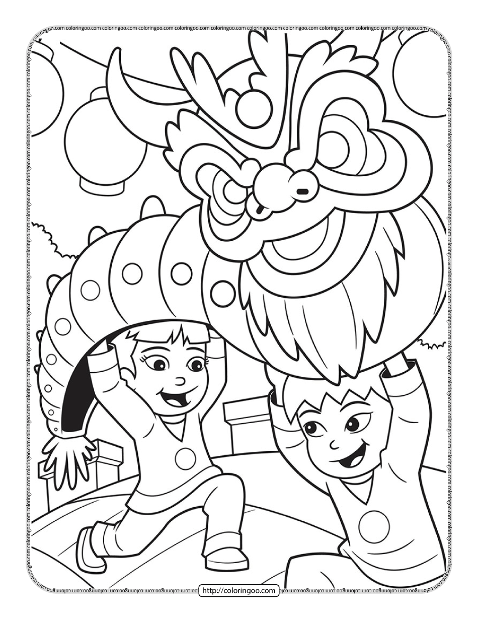 138 Cultural China Coloring Pages Printable 85