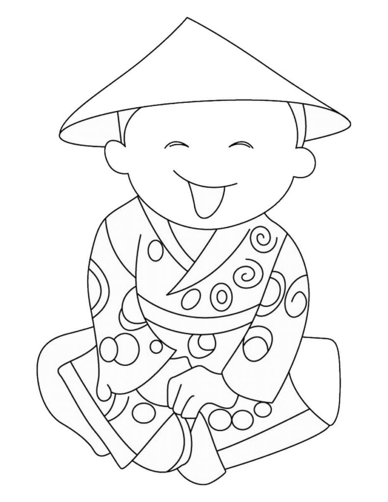 138 Cultural China Coloring Pages Printable 92