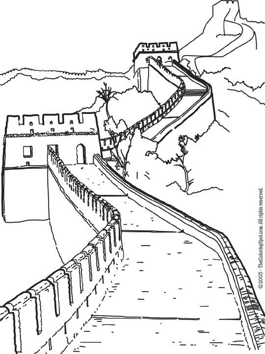 138 Cultural China Coloring Pages Printable 97