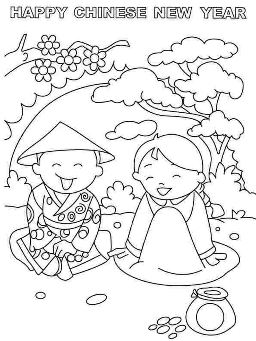 138 Cultural China Coloring Pages Printable 99