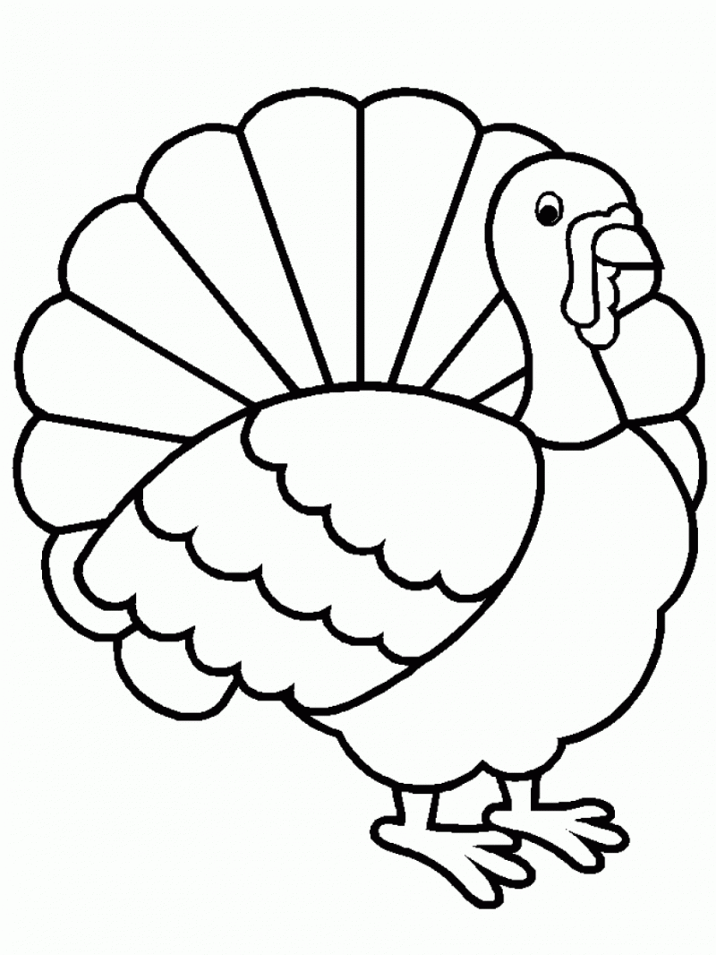 27 Festive Thanksgiving Coloring Pages Printable 12