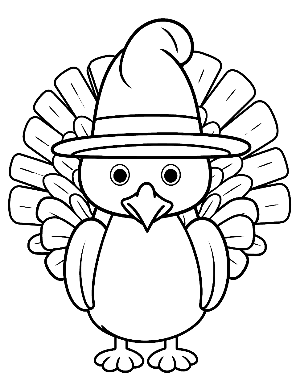 27 Festive Thanksgiving Coloring Pages Printable 14