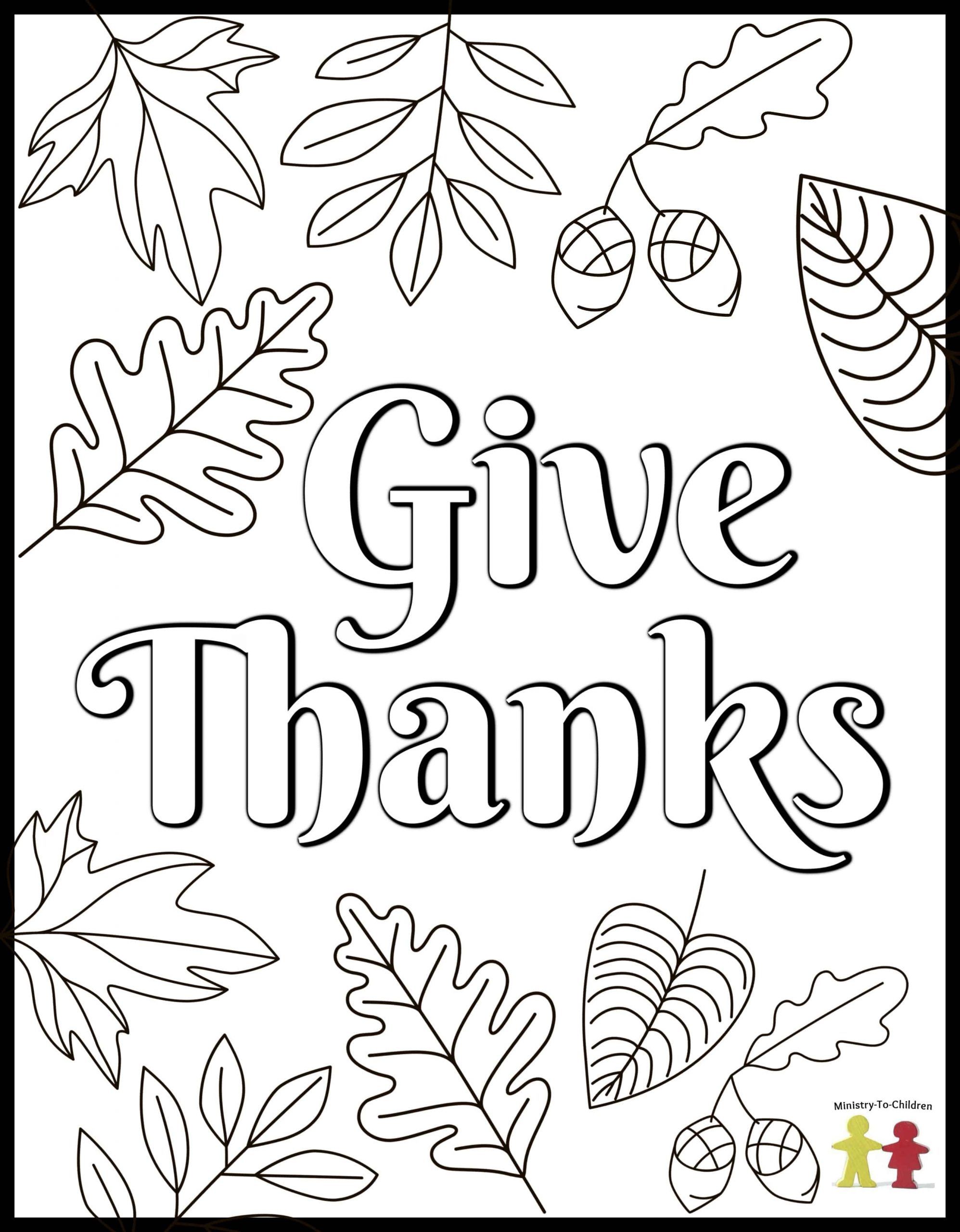 27 Festive Thanksgiving Coloring Pages Printable 19