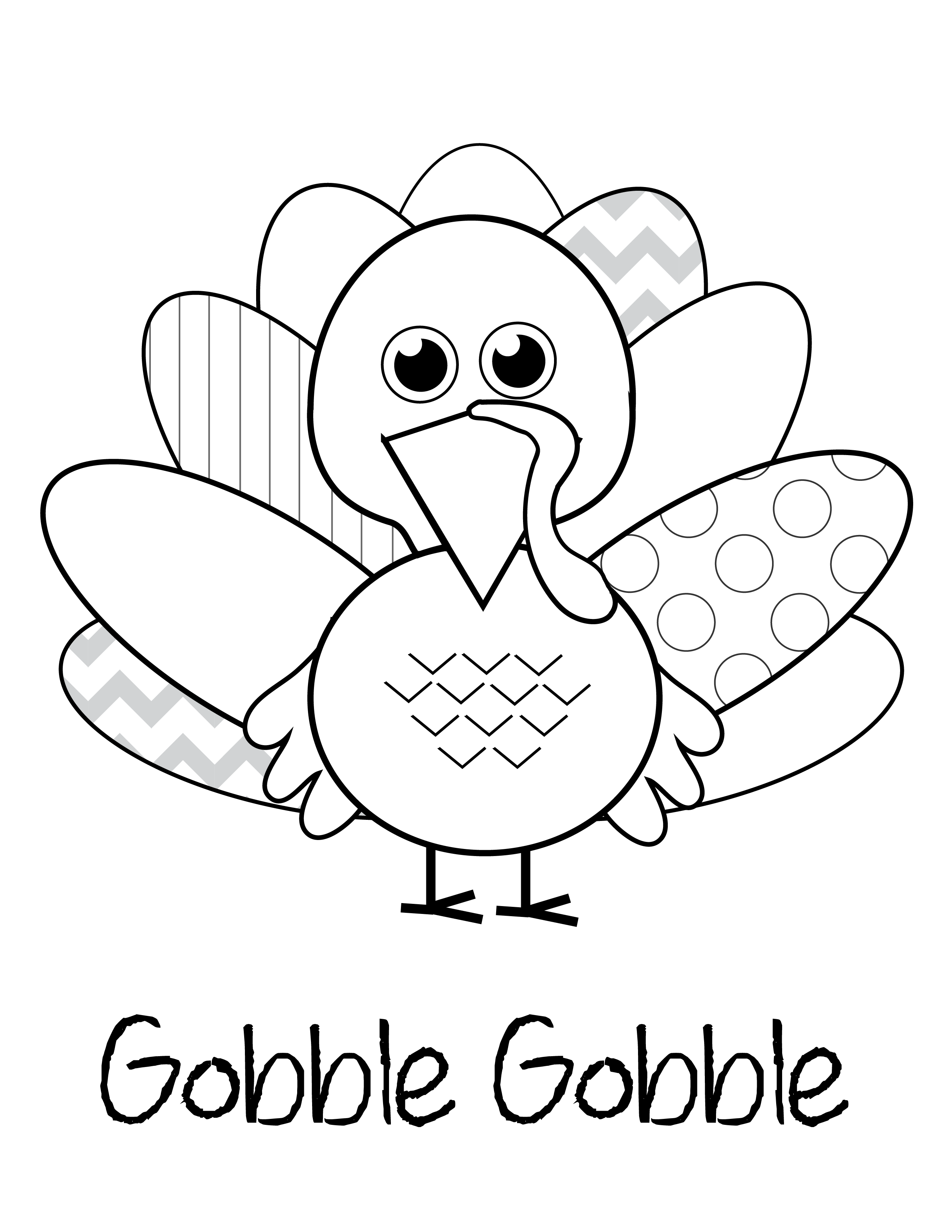 27 Festive Thanksgiving Coloring Pages Printable 25