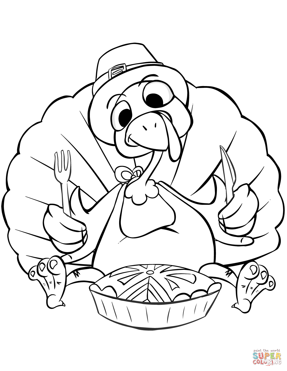 27 Festive Thanksgiving Coloring Pages Printable 26