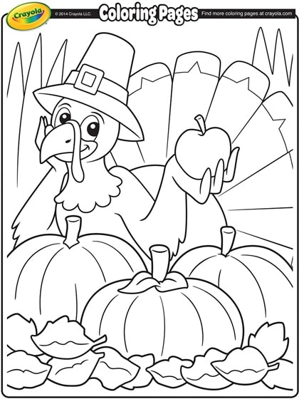 27 Festive Thanksgiving Coloring Pages Printable 35