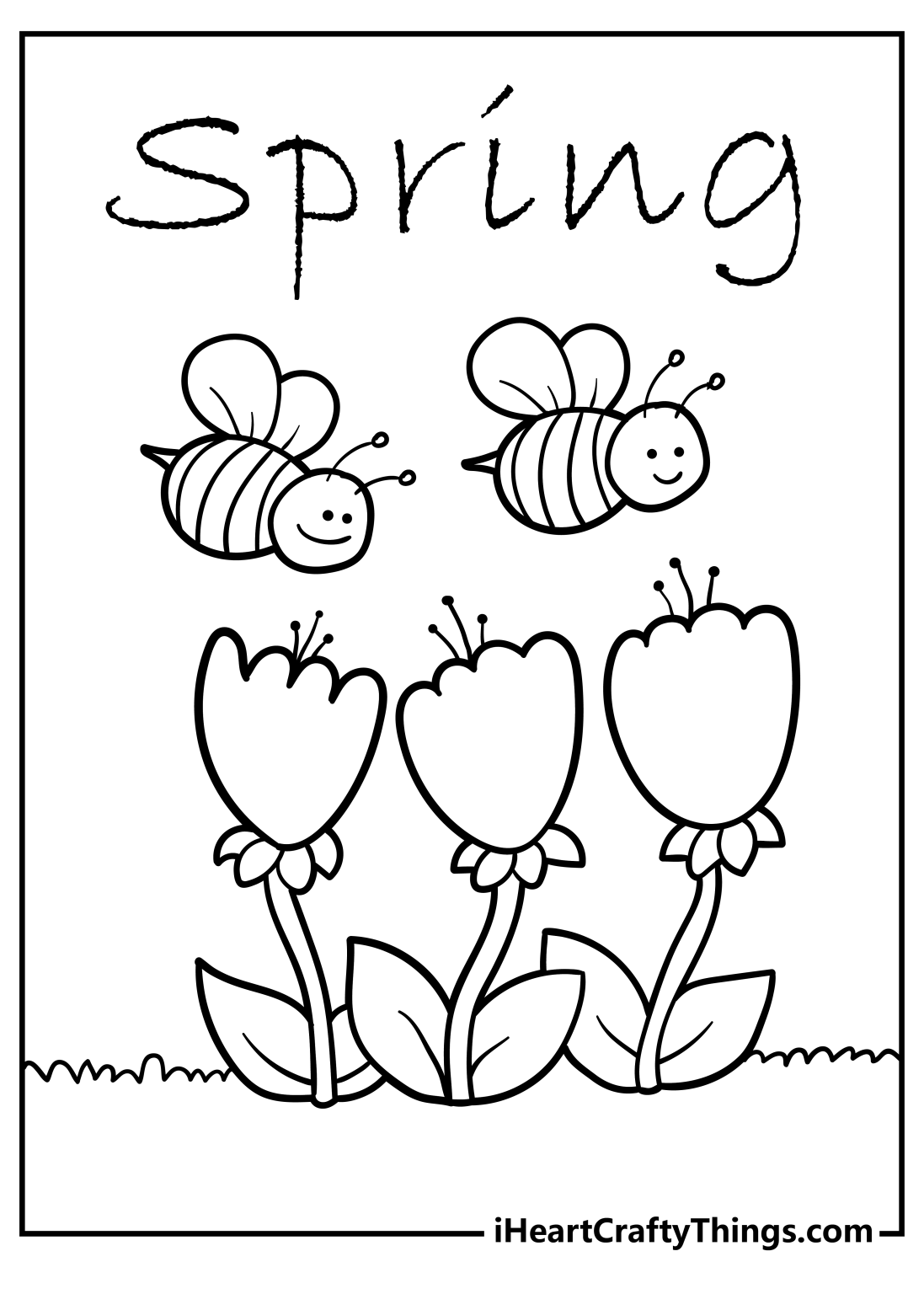 29 Fresh Spring Coloring Pages Printable 35