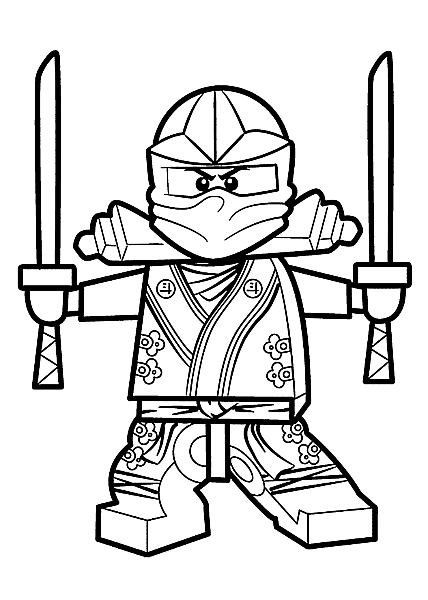 29 Rad Lego Ninjago Coloring Pages Printable 1