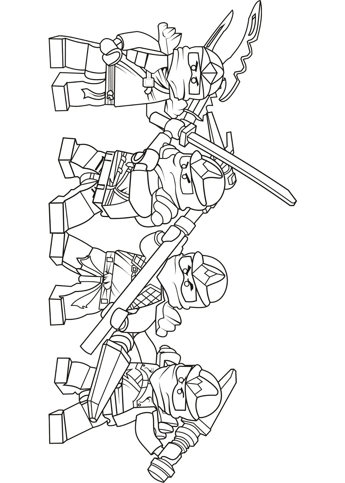 29 Rad Lego Ninjago Coloring Pages Printable 10