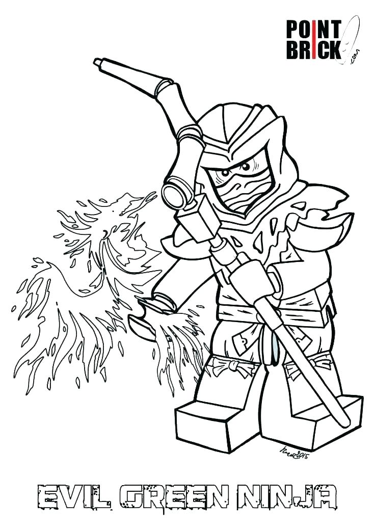 29 Rad Lego Ninjago Coloring Pages Printable 14