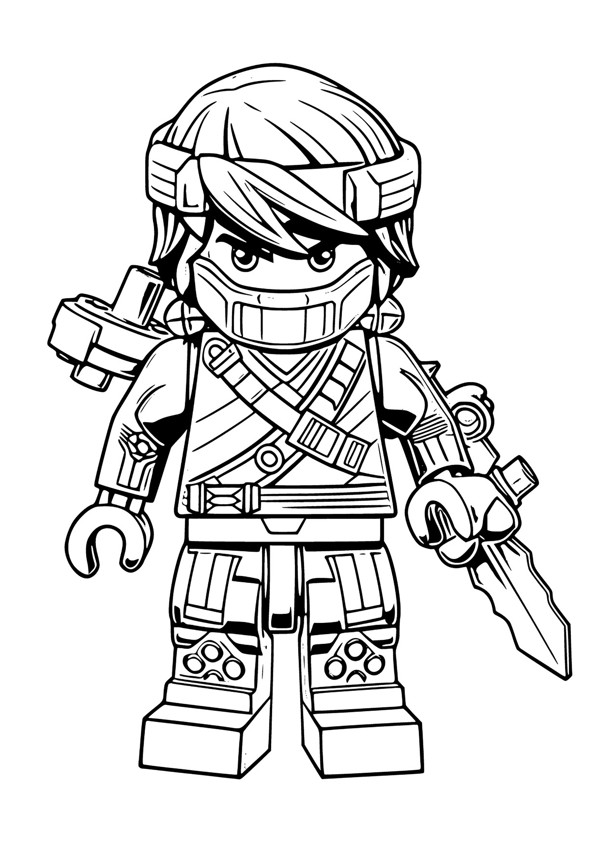 29 Rad Lego Ninjago Coloring Pages Printable 26