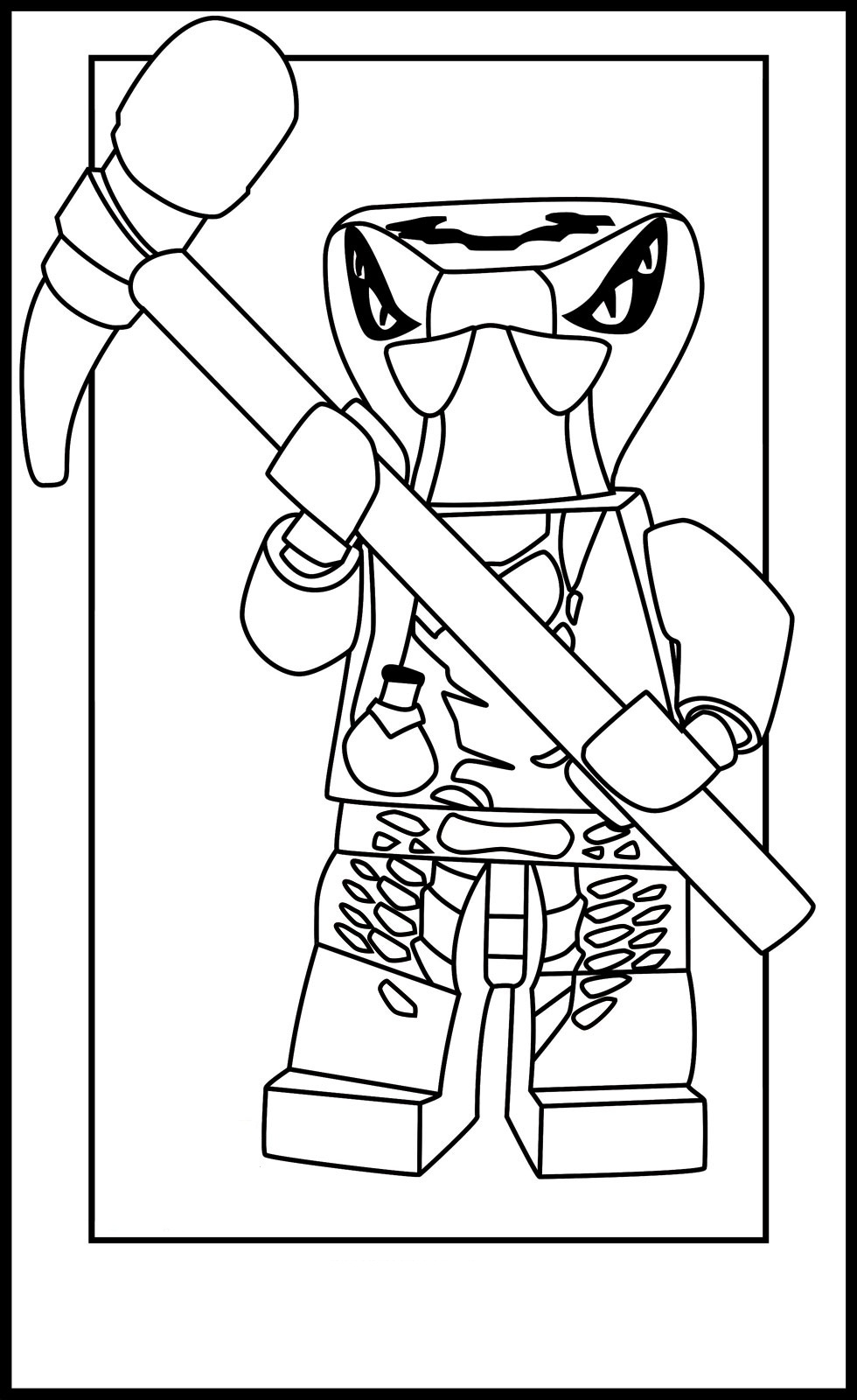 29 Rad Lego Ninjago Coloring Pages Printable 4