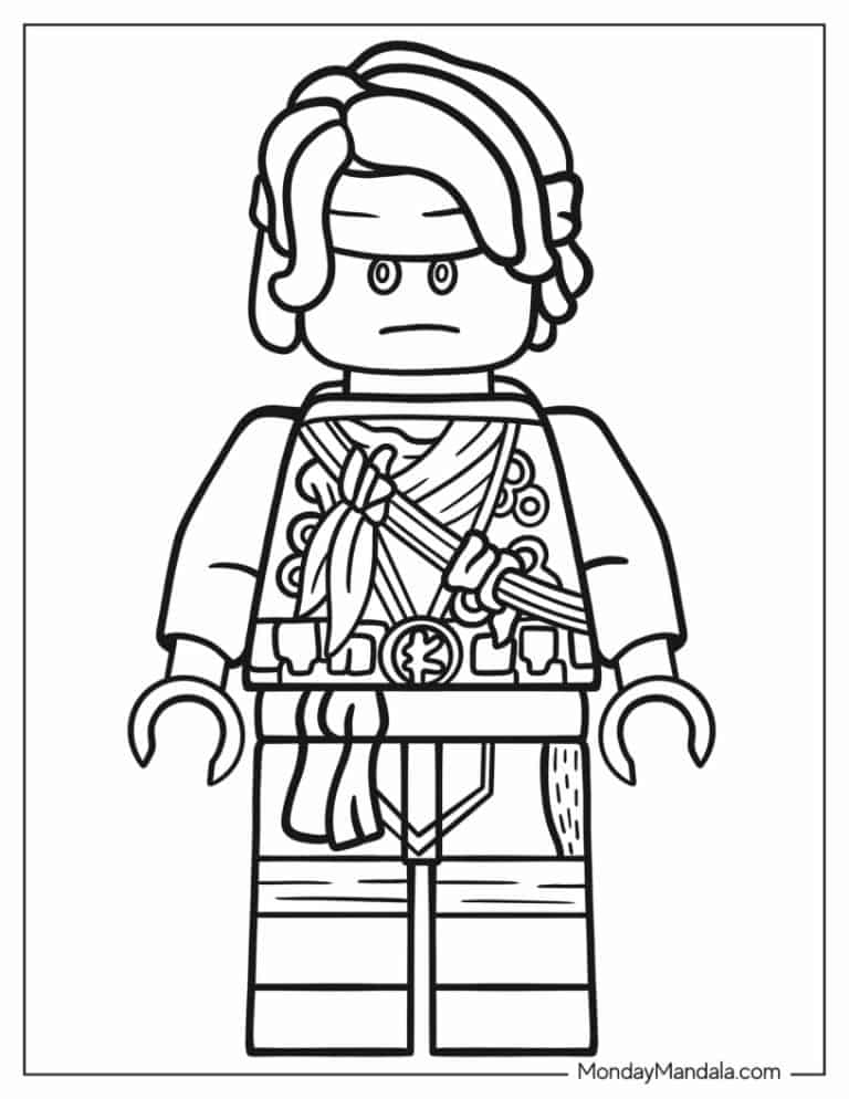 29 Rad Lego Ninjago Coloring Pages Printable 6