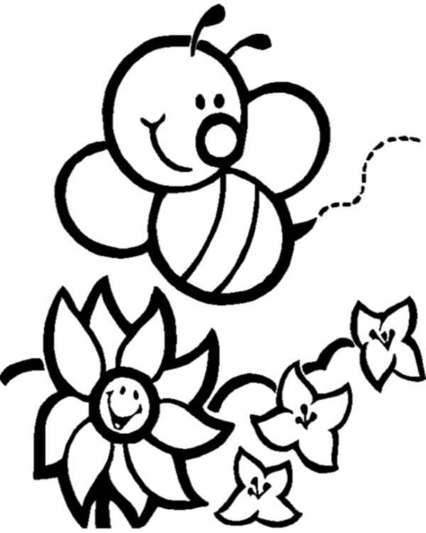 30 Busy Bee Coloring Pages Printable 11