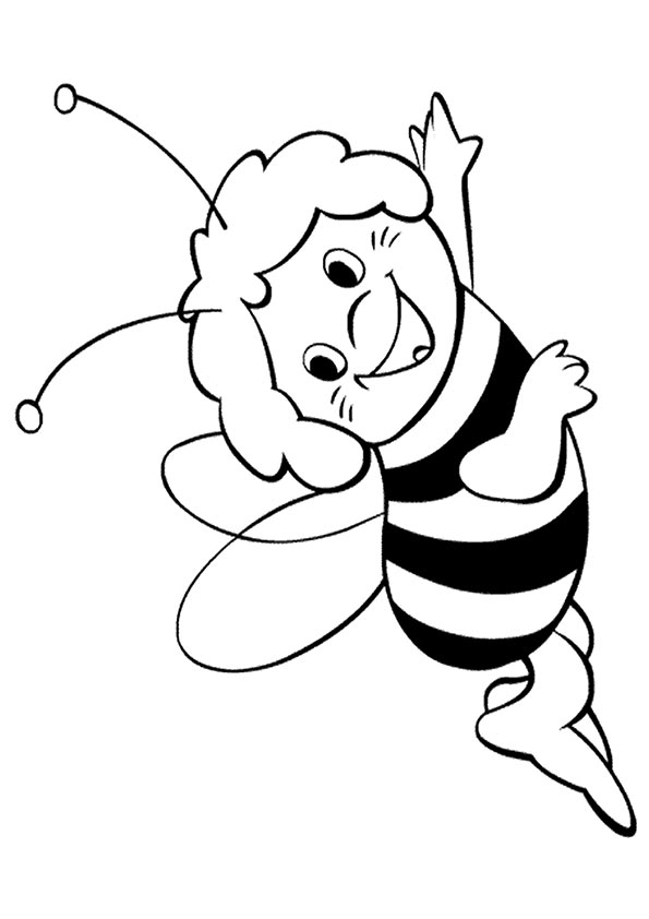 30 Busy Bee Coloring Pages Printable 22