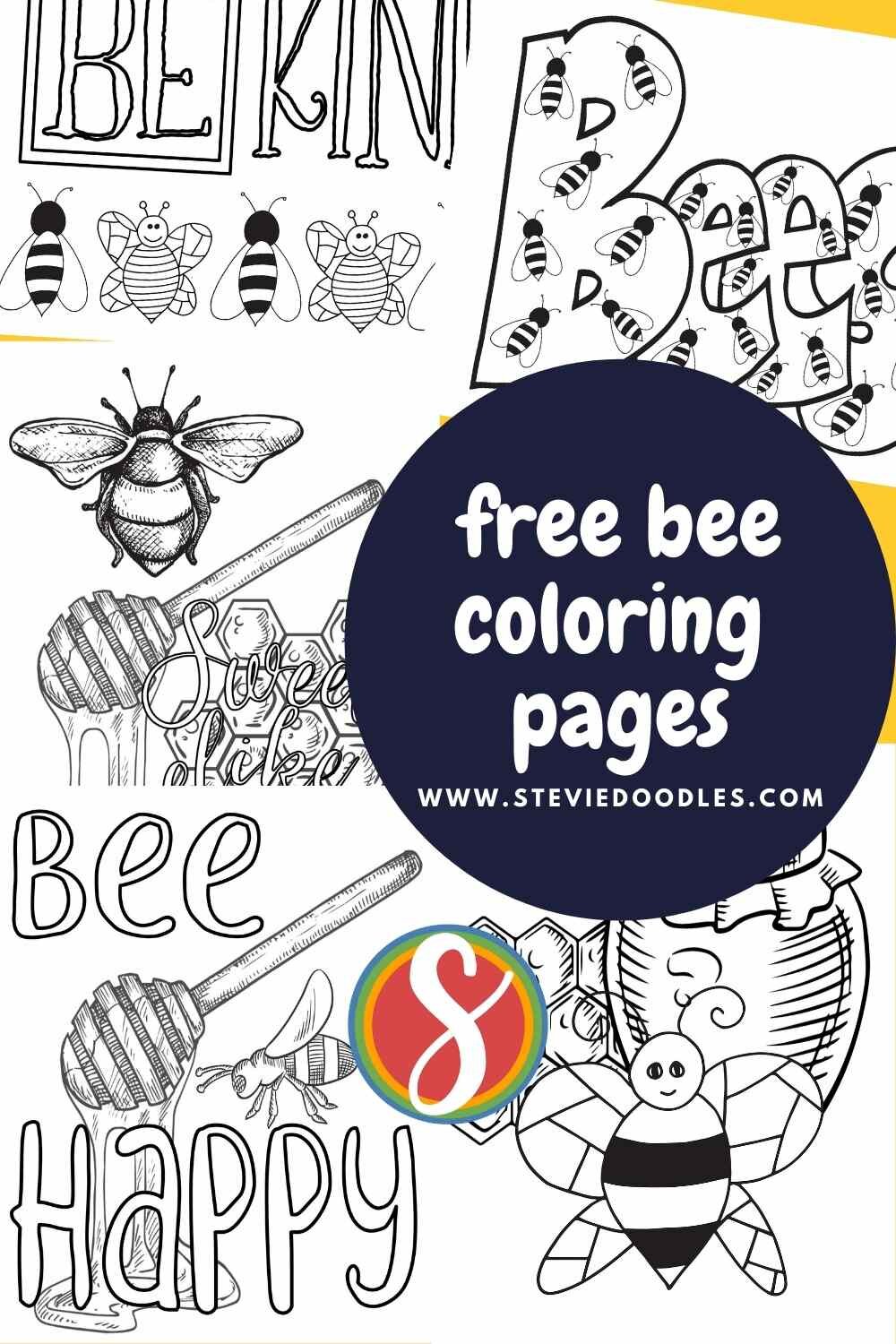 30 Busy Bee Coloring Pages Printable 29