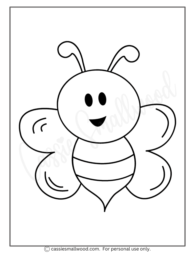 30 Busy Bee Coloring Pages Printable 32