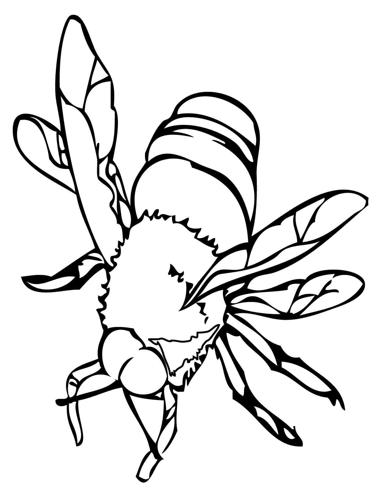 30 Busy Bee Coloring Pages Printable 33