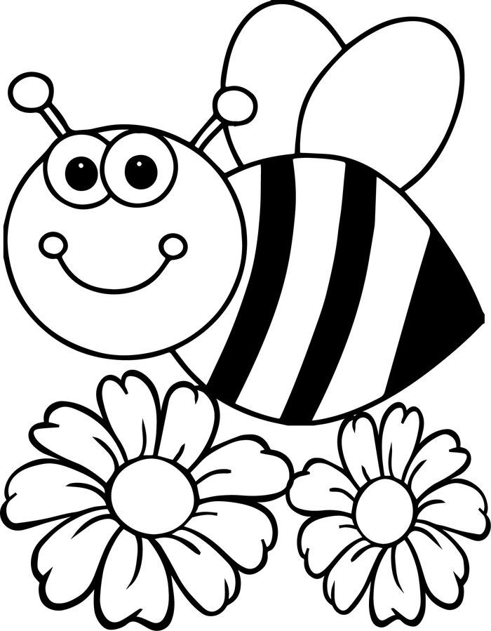 30 Busy Bee Coloring Pages Printable 8