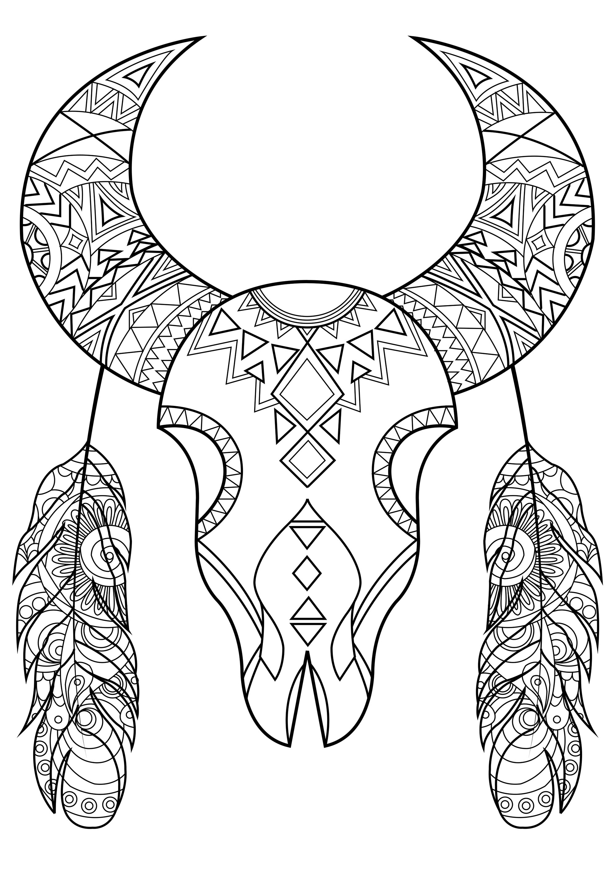 31 Cultural Native American Coloring Pages Printable 11