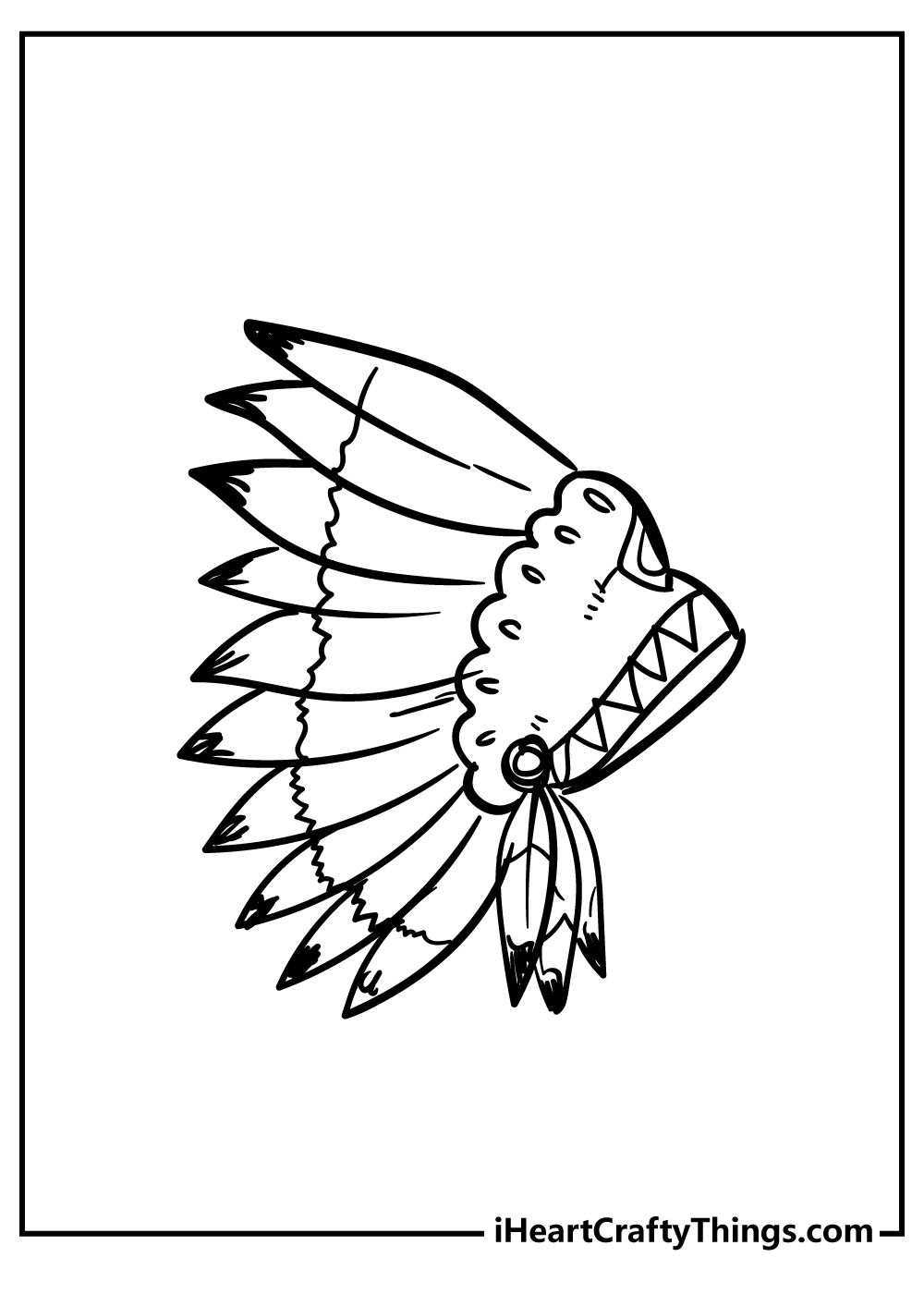 31 Cultural Native American Coloring Pages Printable 12