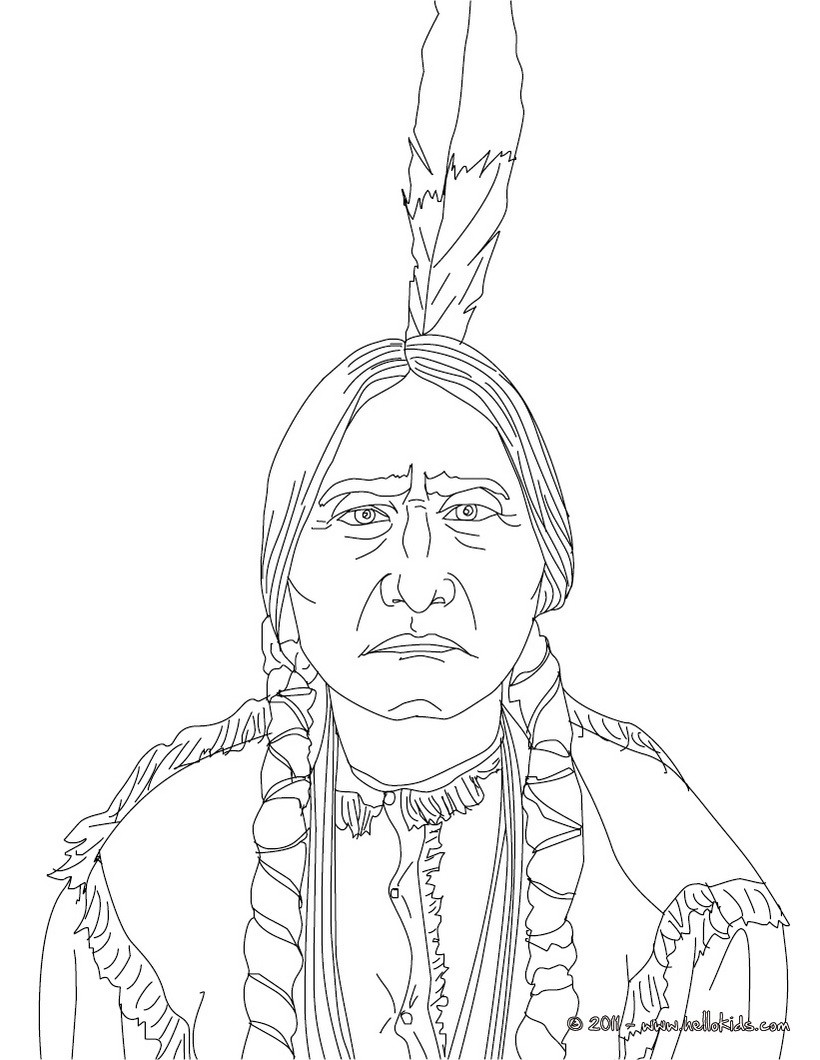 31 Cultural Native American Coloring Pages Printable 14