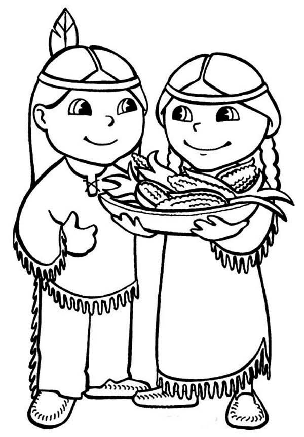 31 Cultural Native American Coloring Pages Printable 33