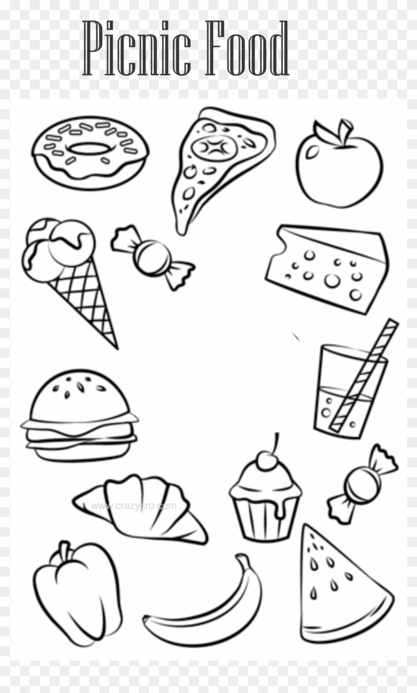 31 Delectable Food Coloring Pages Printable 35