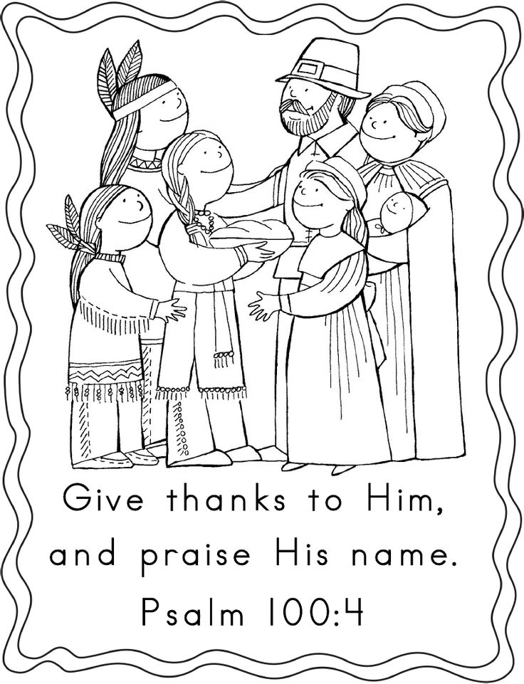 32 Joyous Thanksgiving Coloring Pages Printable 23