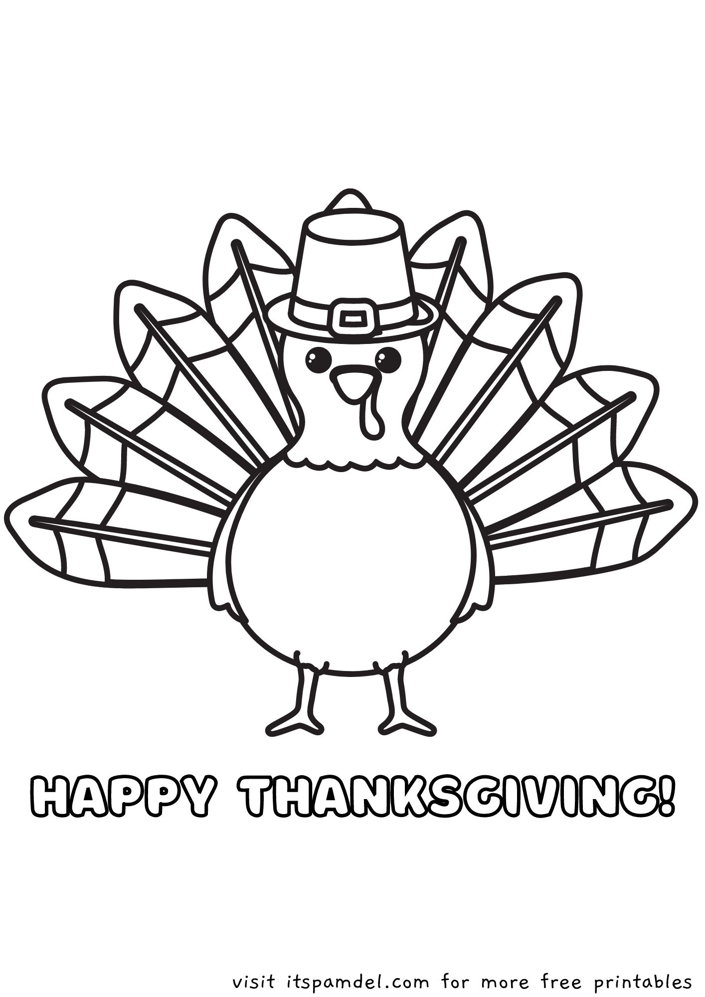 32 Joyous Thanksgiving Coloring Pages Printable 7