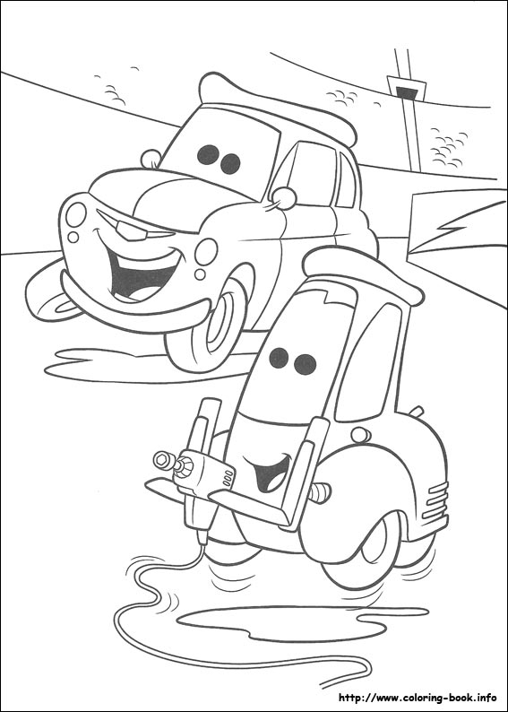 33 Colorful Disney Cars Coloring Pages Printable 13