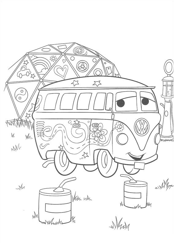 33 Colorful Disney Cars Coloring Pages Printable 18