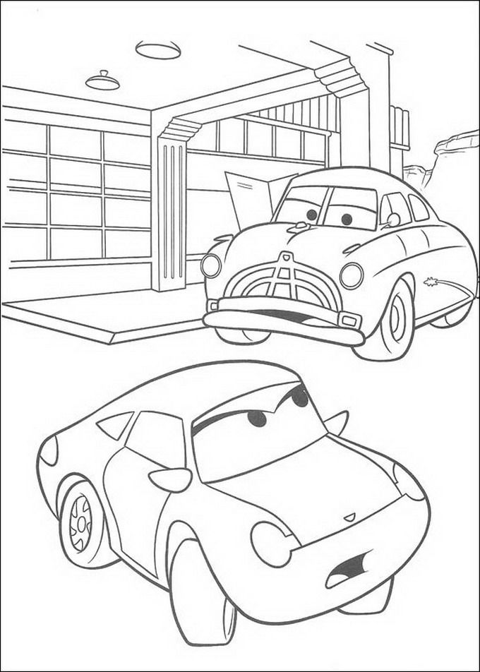 33 Colorful Disney Cars Coloring Pages Printable 20