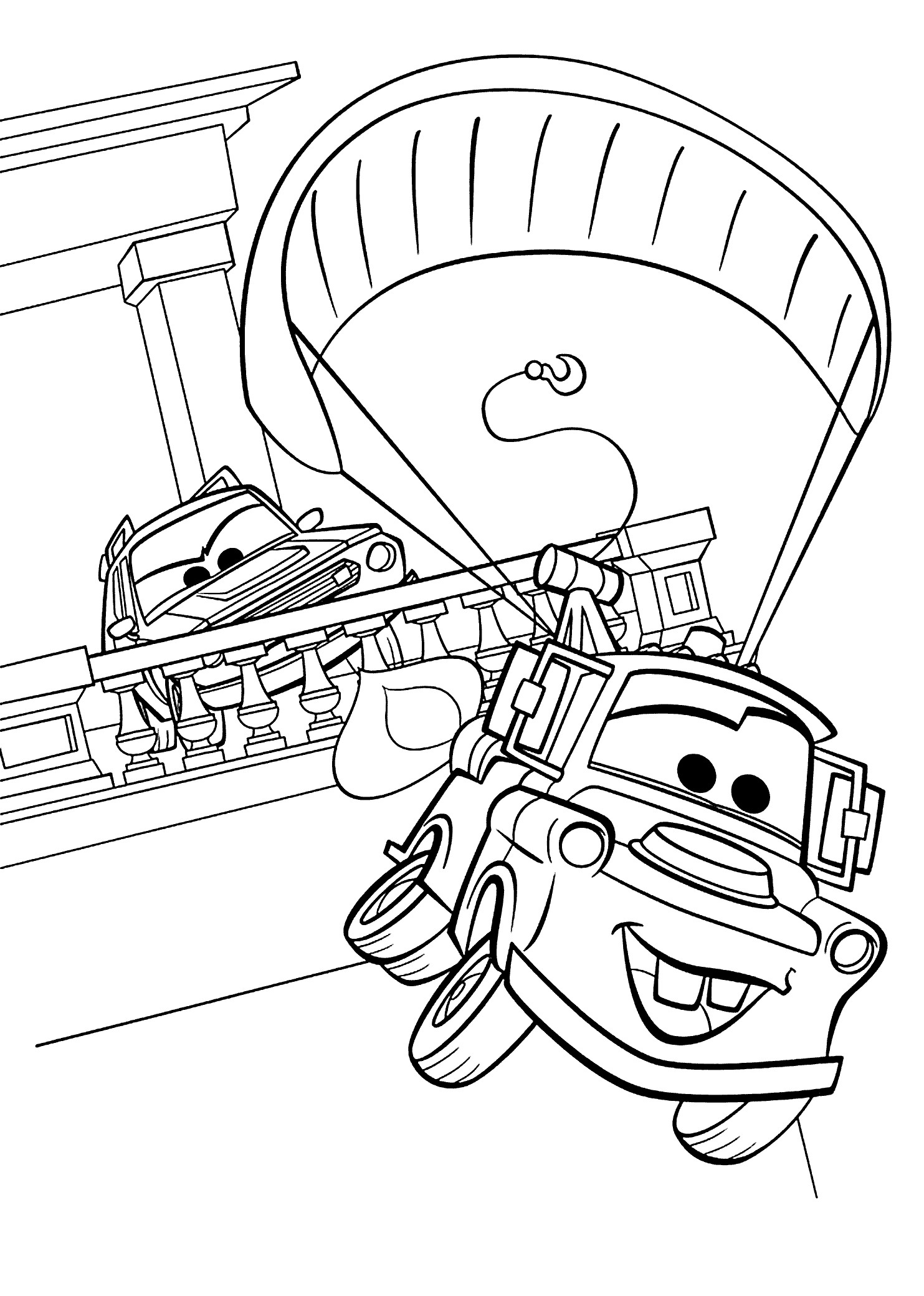 33 Colorful Disney Cars Coloring Pages Printable 27