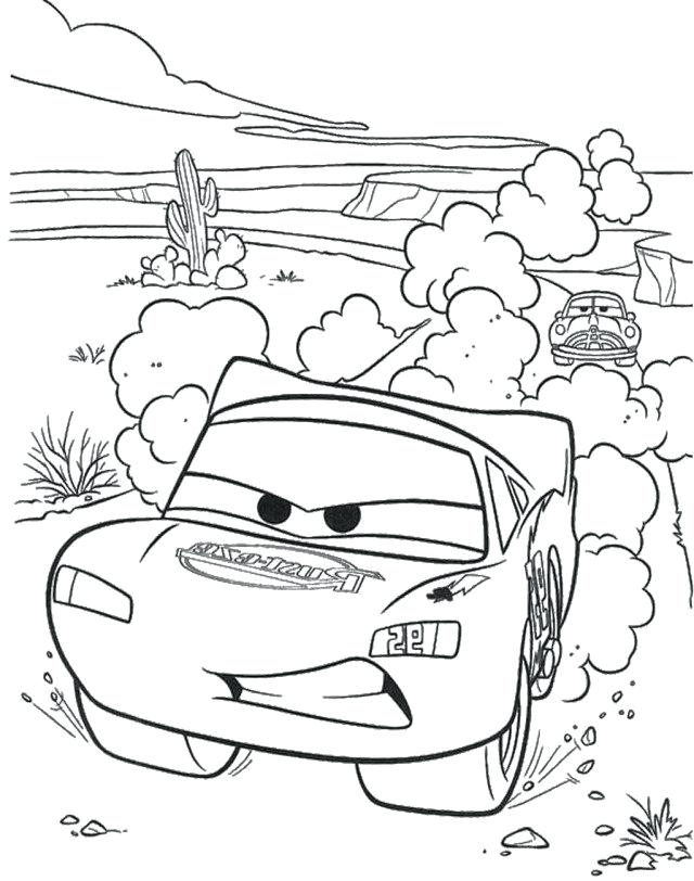 33 Colorful Disney Cars Coloring Pages Printable 33