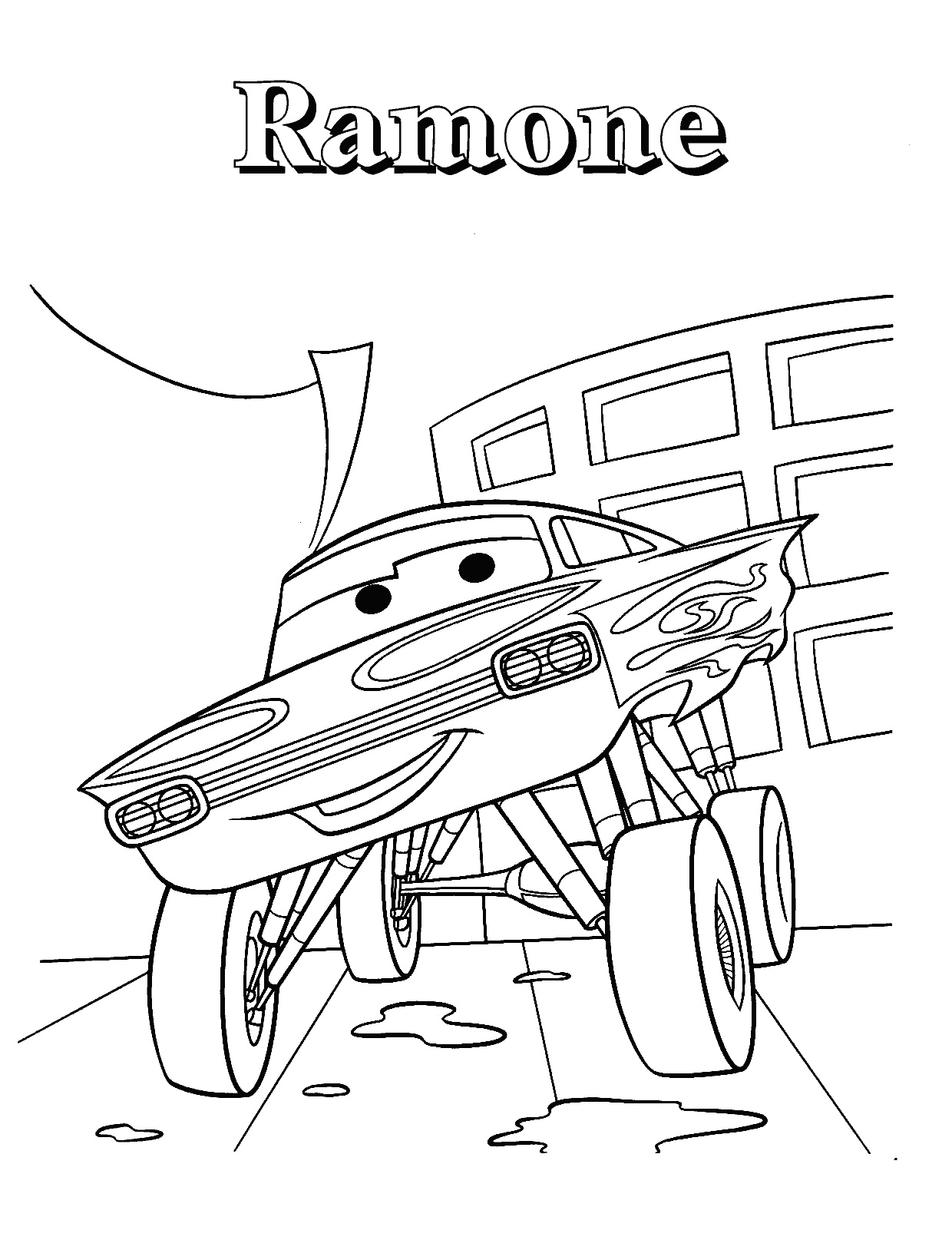 33 Colorful Disney Cars Coloring Pages Printable 34