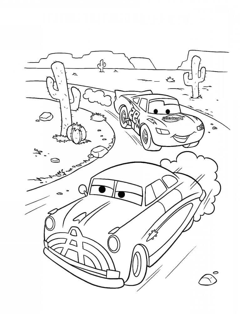 33 Colorful Disney Cars Coloring Pages Printable 35