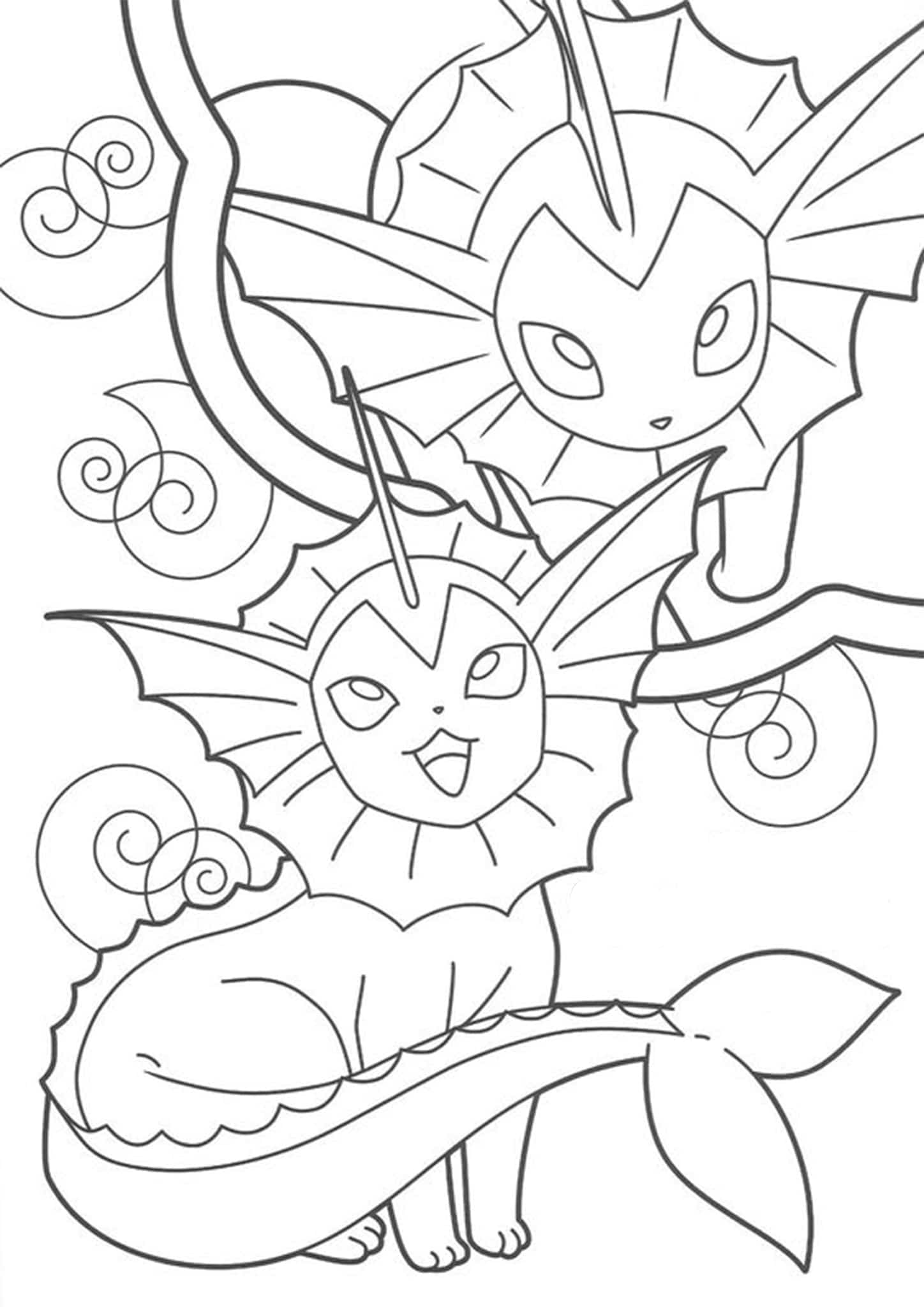 33 Cuddly Eevee Pokemon Coloring Pages Printable 24